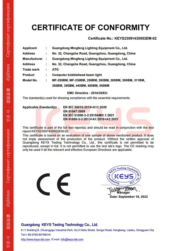 CE certification