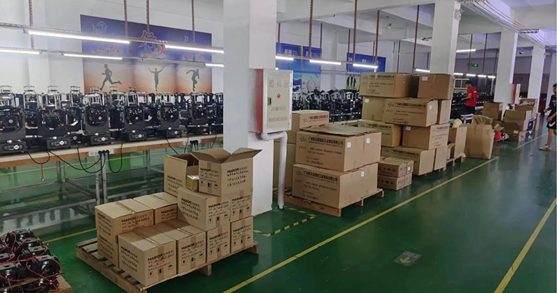 LED lamp finished product warehouse